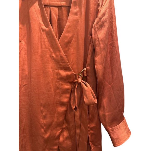 Women's Anthropologie Blouse, Rust, Size M - Picture 3 of 7